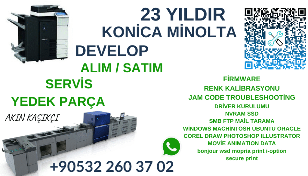 Konica Minolta Hata Kodları